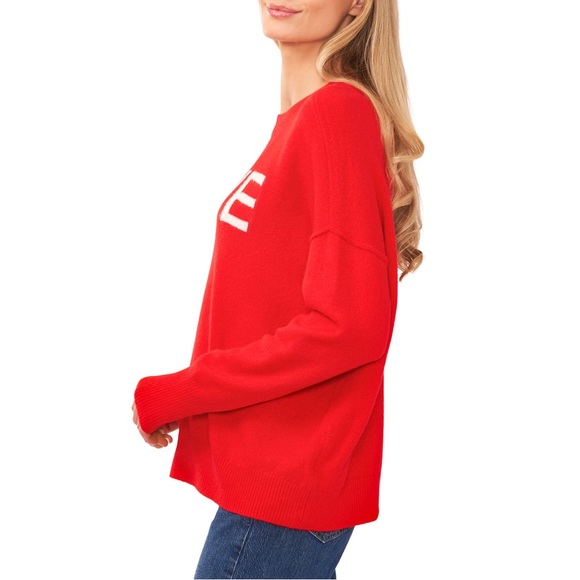 NWT Vince Camuto Ladies Valentines Day Sweater Size Medium - Picture 9 of 11